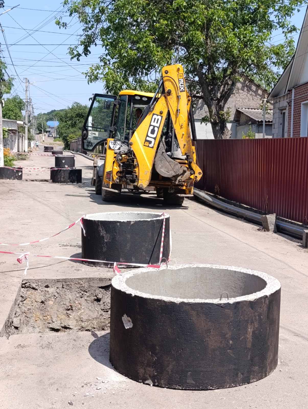 На вулиці Селецькій у Житомирі розпочали будівництво централізованої каналізації